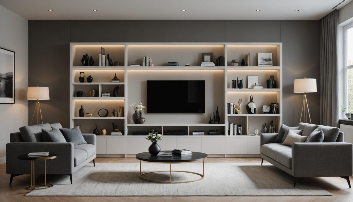 Étagères murales : astuce design pour un intérieur moderne et élégant