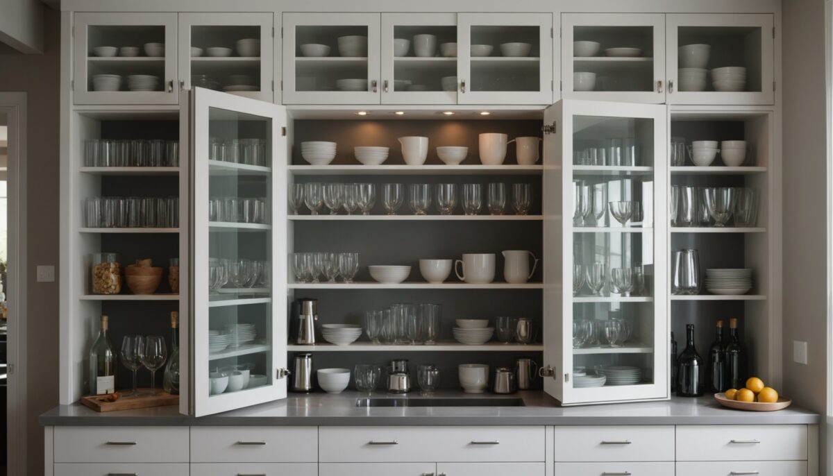 Meubles de rangement pour verres : guide pratique pour sélectionner le modèle parfait