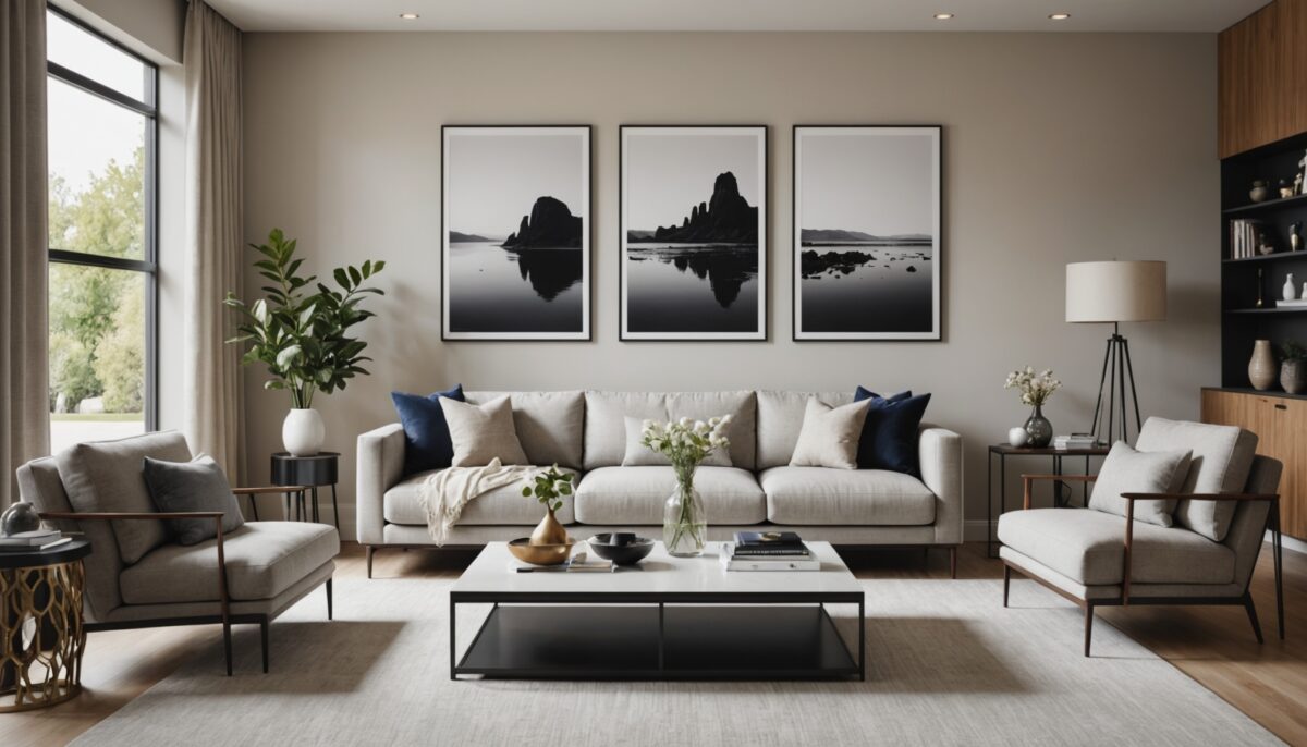 Décoration murale pour salon moderne : conseils créatifs et tendances incontournables pour magnifier votre intérieur