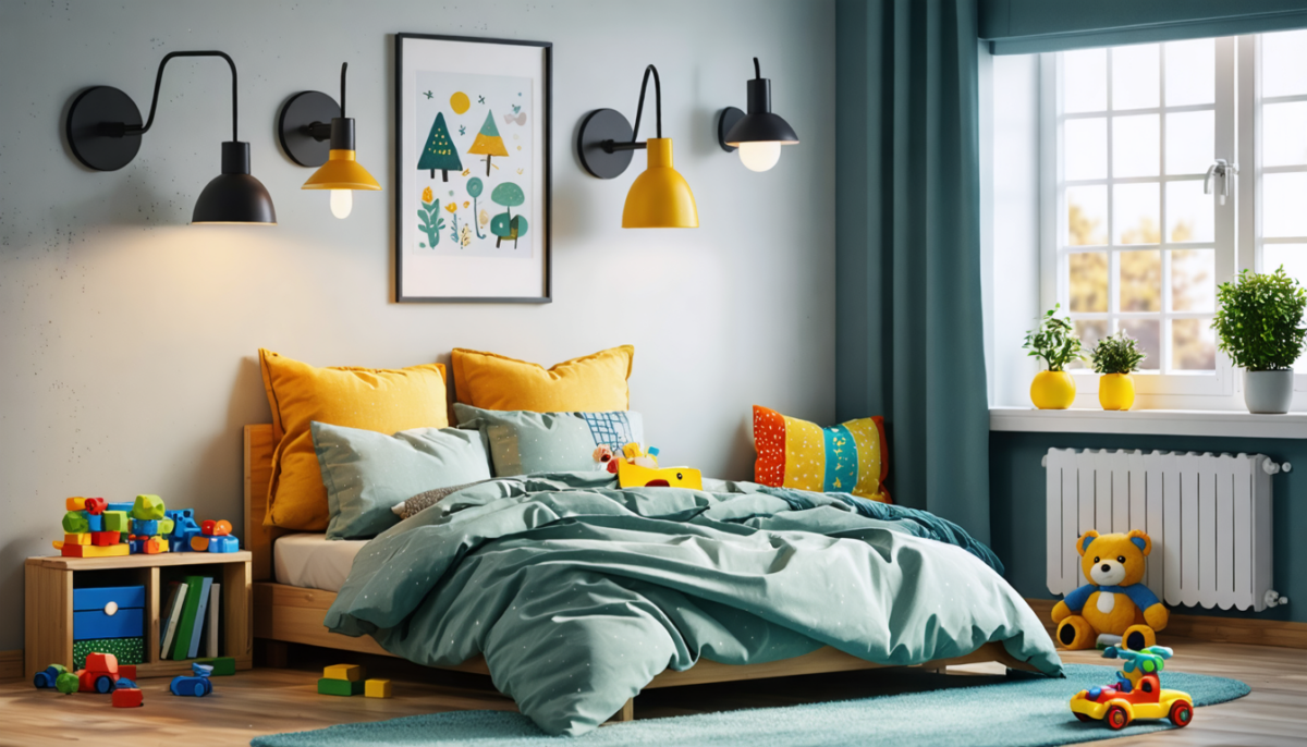 découvrez notre guide pratique pour choisir l'applique murale parfaite, alliant sécurité, design et confort pour la chambre de votre enfant.
