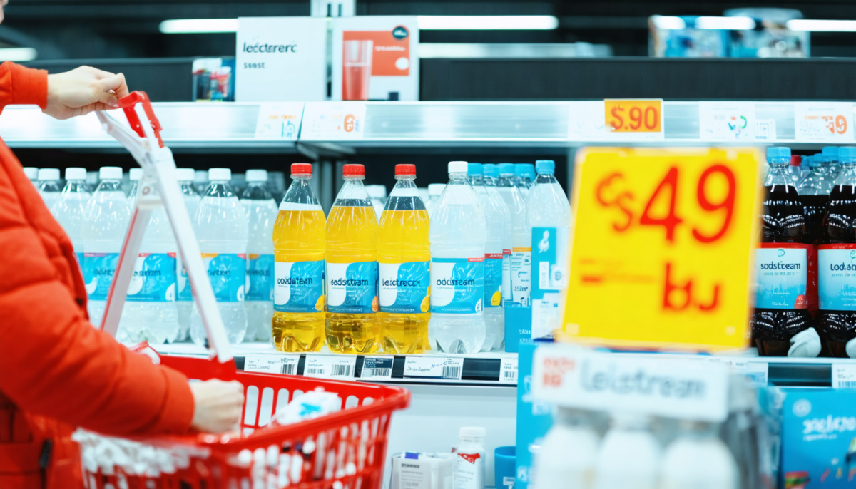 recharge sodastream chez leclerc : comparez les prix et découvrez nos astuces simples pour économiser jusqu'à 50% sur vos recharges. profitez d'une boisson pétillante à petit prix!