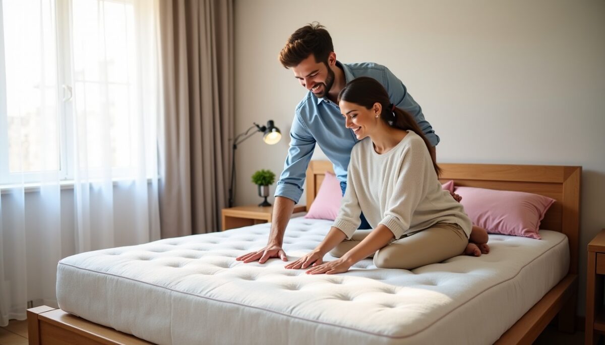 Guide pratique pour sélectionner le matelas idéal 140×190 cm pour un couple