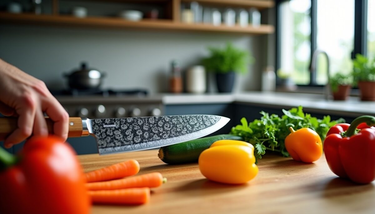 Les couteaux Santoku japonais : maîtriser l’art polyvalent de la découpe culinaire