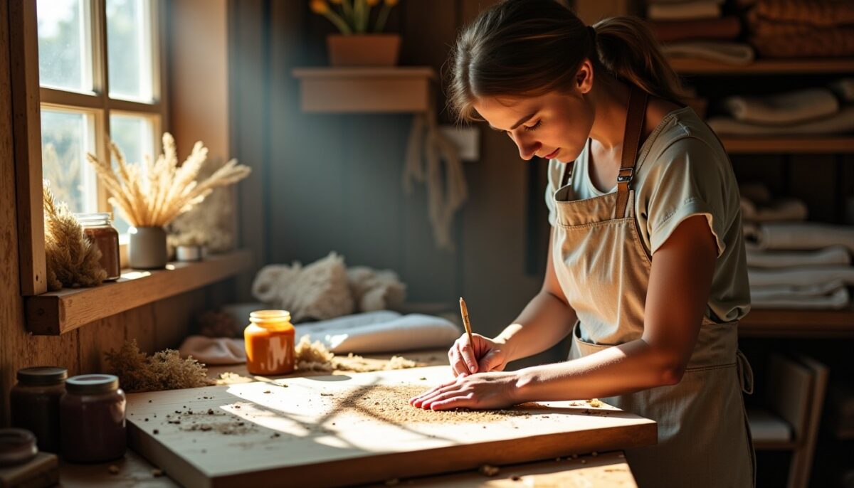 Le Brou de Noix : L'Or Naturel pour Sublimer Vos Textiles Artisanaux